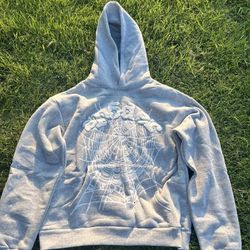 Sp5der Hoodie (Heather Grey)