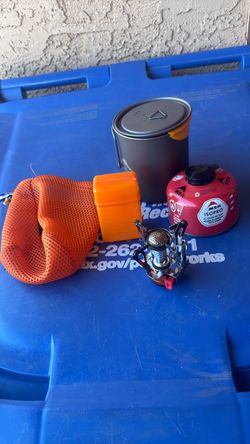 Portable Camping Stove with Pot