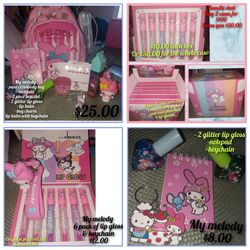My melody sets and itams