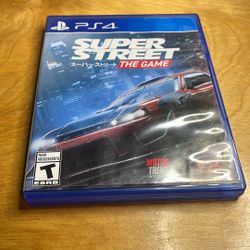 PlayStation 4 / PS4 - Super Street The Game