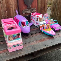 Lot Of Barbie And Dolls 