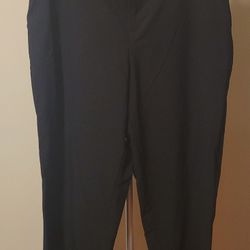 Chaps Black Dress Pants - Size 18H (0323)