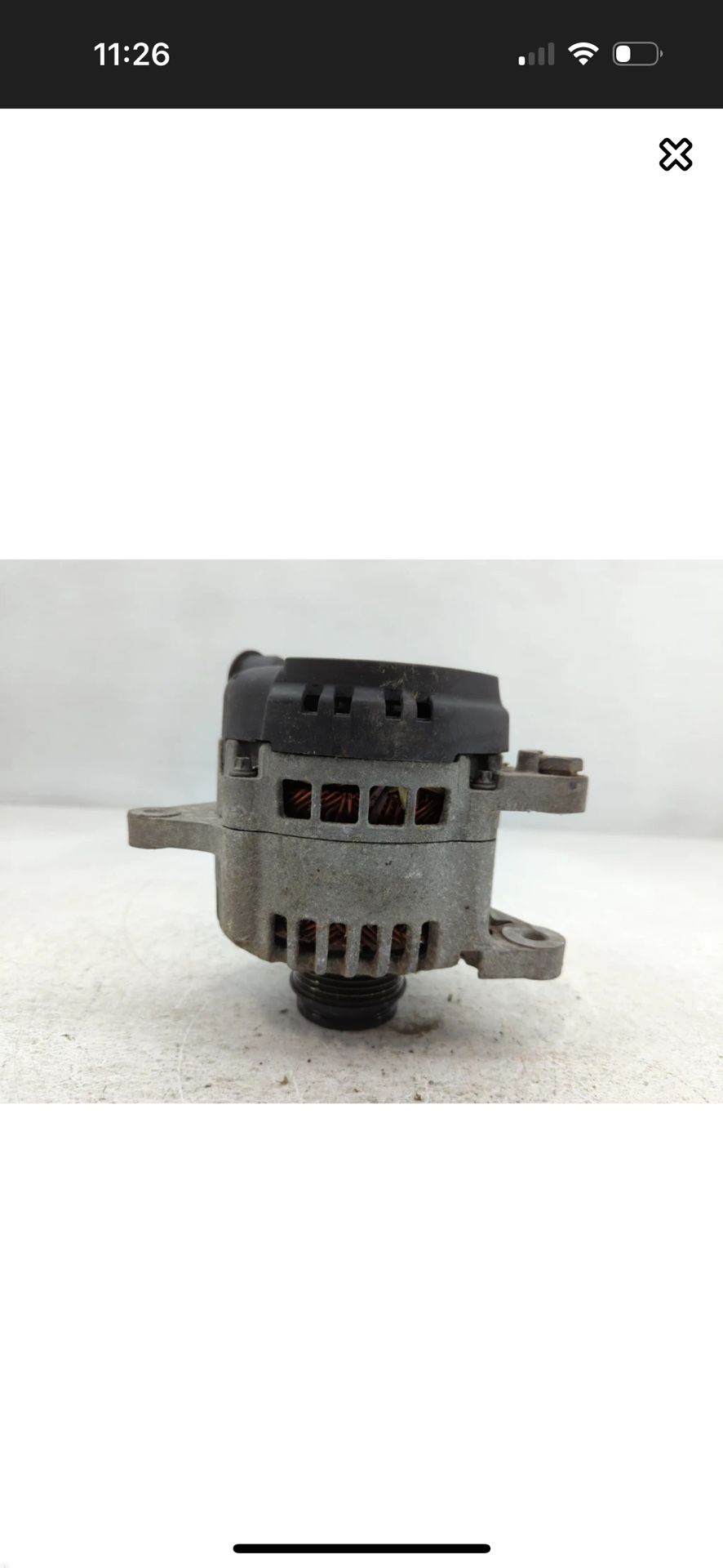 2016 Hyundai Elantra Alternator