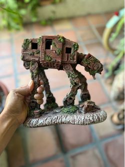 AT-AT Walker themed aquarium ornament