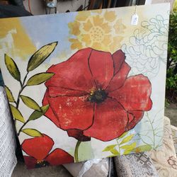 POPPY PAINTING