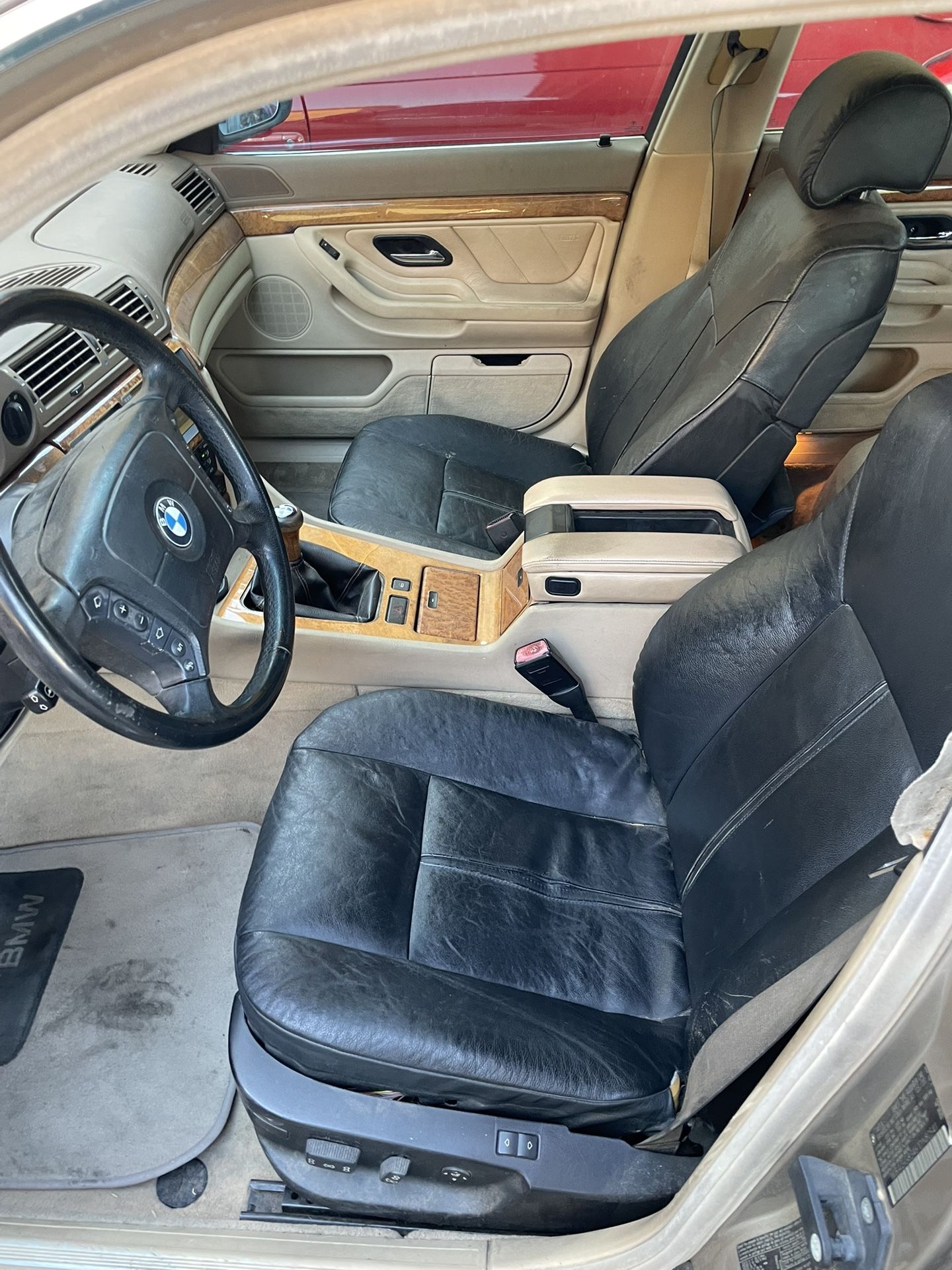 Black Comfort Seats from E38 740i