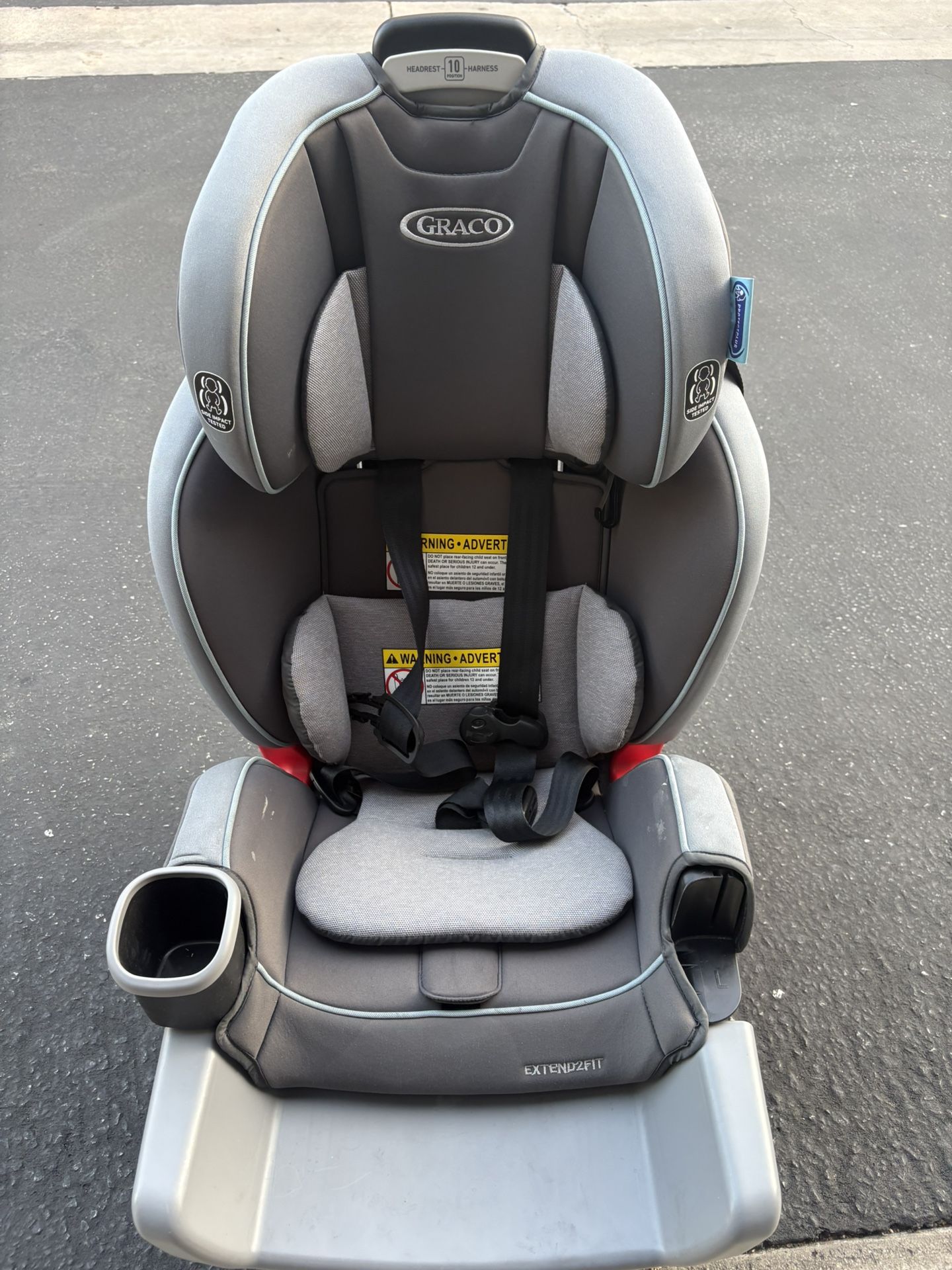 Graco Extend2Fit in Convertible Car Seat