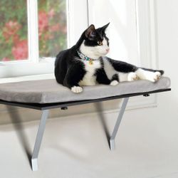 Cat Window Perch with Metal Frame