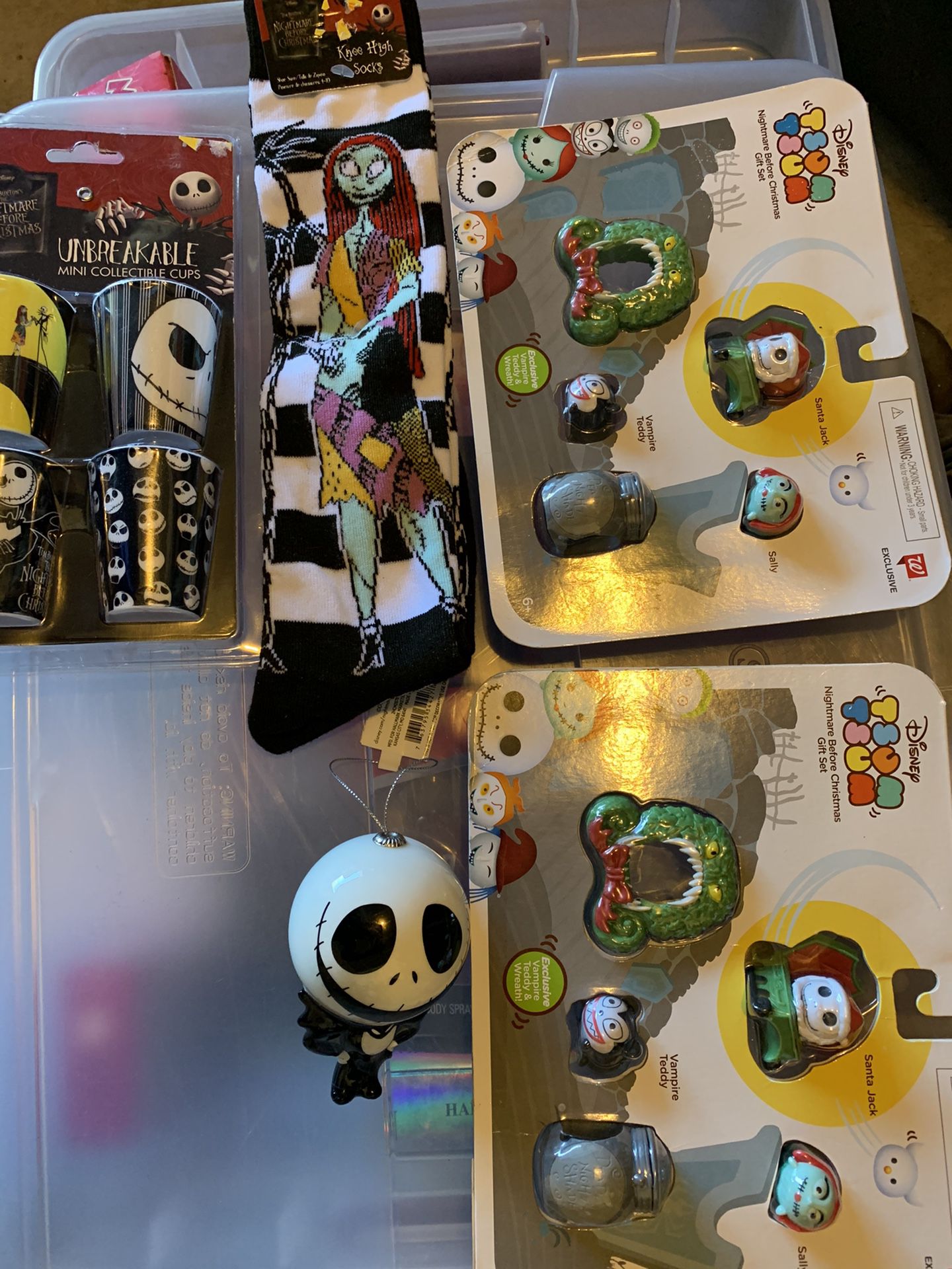 Nightmare before Christmas collectibles and