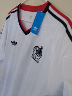 Mexico Authentic National Soccer White Jersey