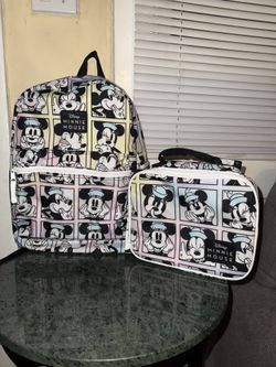 Minnie Mouse Backpack And Lunchbox