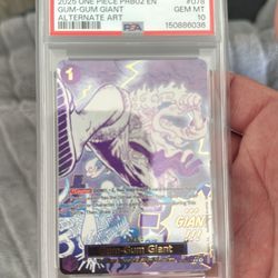 Gum gum Giant Psa 10