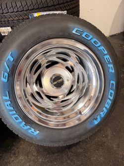 15x12 wheels tires new 5x5 Chevy ford new