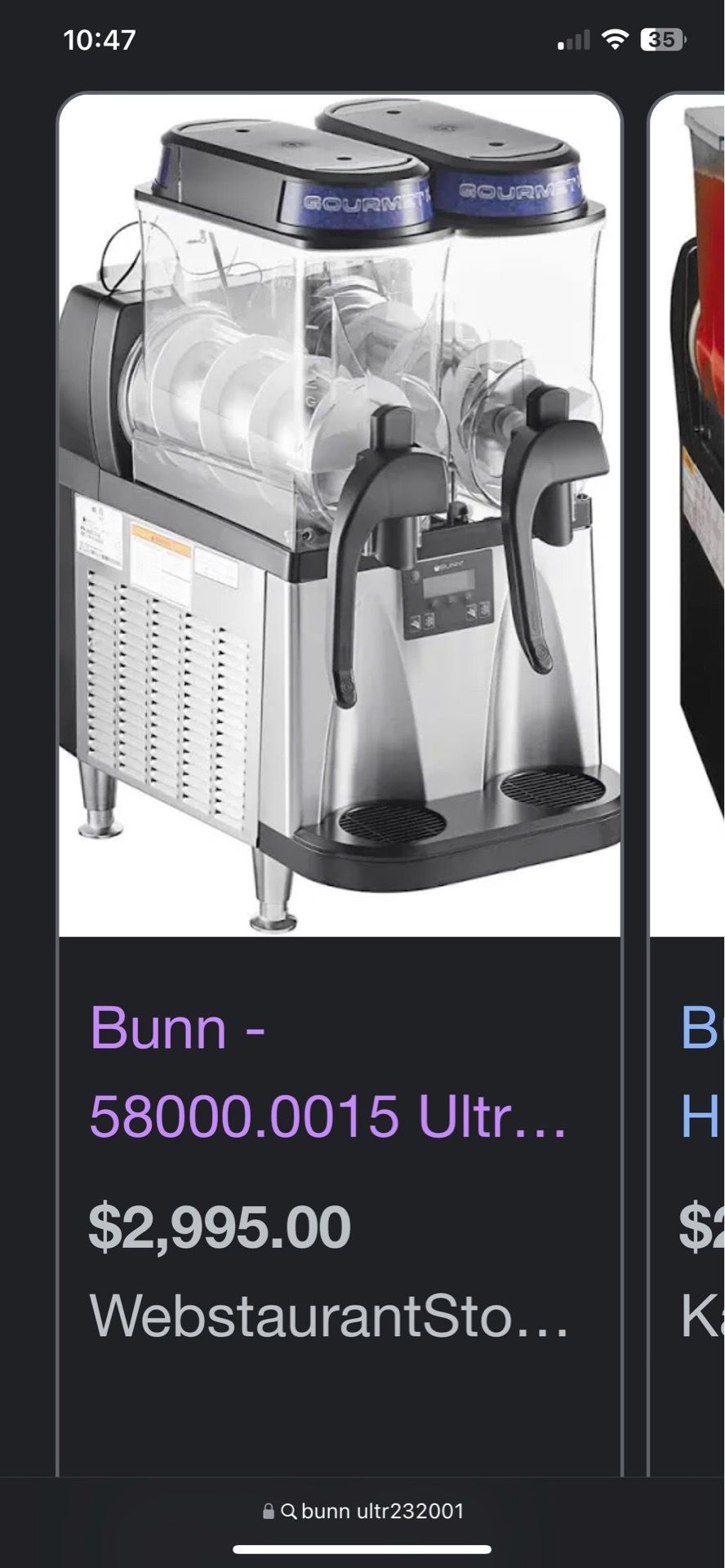 Slushy Machine
