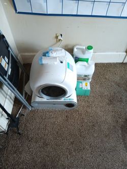 Electric Litter Box 5 Rolls Of Bags For It Kitty Litter