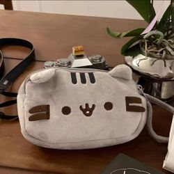 Pusheen Inspired Plush Pencil Case