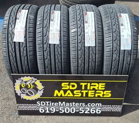 4 NEW TIRES P215/45R17 HANKOOK VENTUS w/50k miles warranty $380+TAX  all 4 FREE INSTALLATION and BALANCED !!