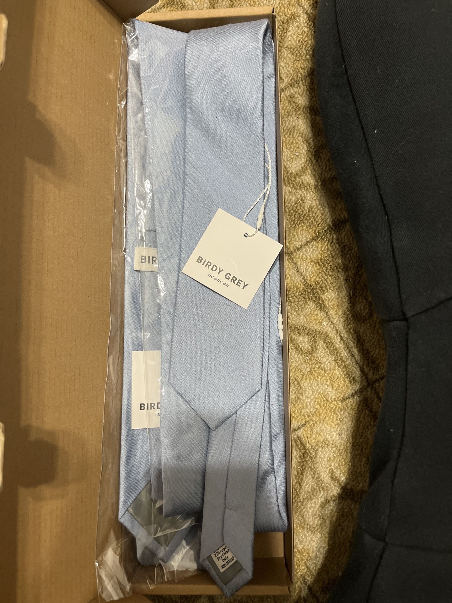 Birdy Grey Dusty Blue Ties