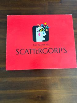 Scattergories Game