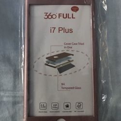 Luxury 360° Full Cover Phone Case For iPhone 7plus