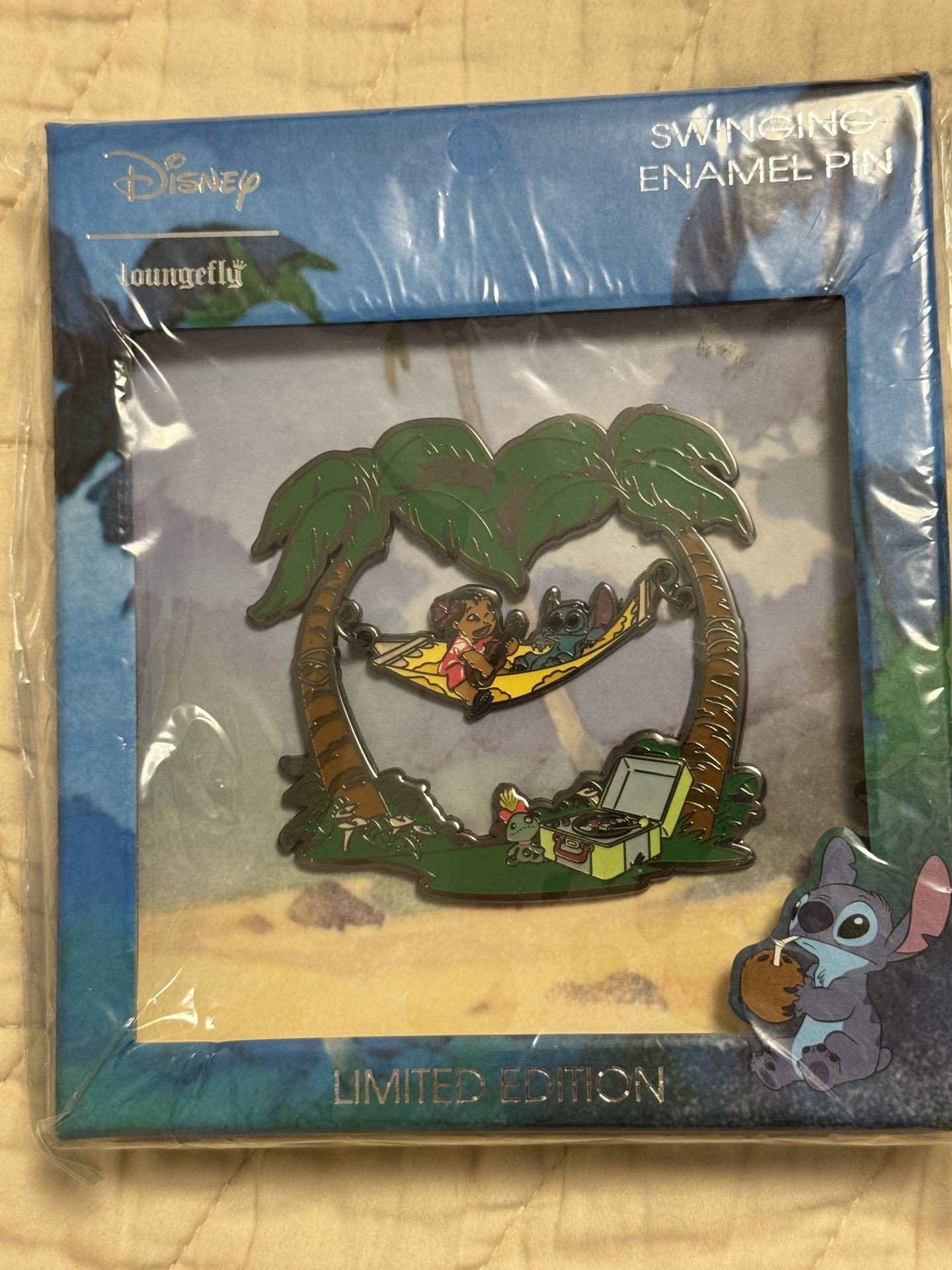 Stitch Loungefly Pin