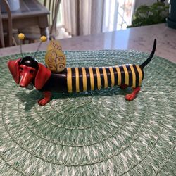 "Buzz Weiner"  Bumblebee Dachshund 