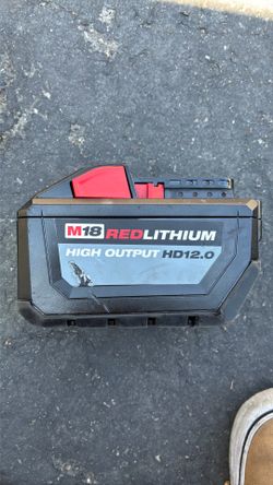 M18 Red Lithium High Output HD 12.0