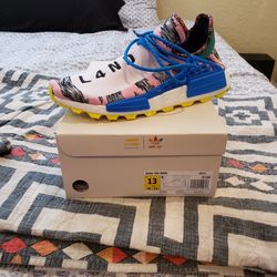 Adidas human race size 13 worn 2 times