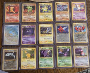 Vintage Pokemon Cards