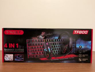 T-WOLF TF800 4-in-1 Gaming Combo Brand New Sealed