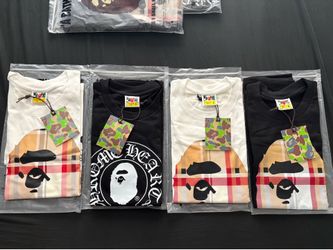 Bape Tees- size S/M