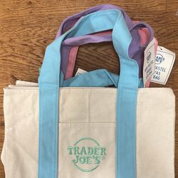Trader Joe’s Mini Totes - Pastel 