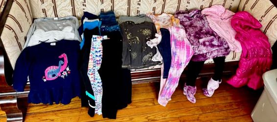 Clothes girl size 6t all $60