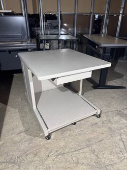 Rolling Printer Table