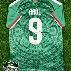 🇲🇽NEW MEXICO HOME WORLD CUP RAUL MEN’S JERSEY!🇲🇽