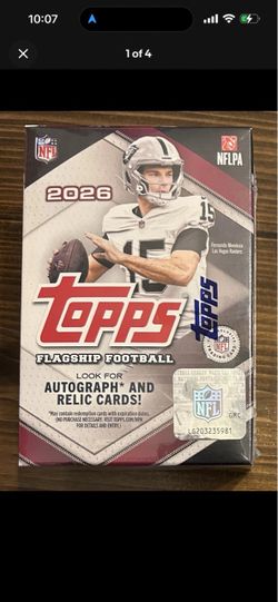 2026 Topps Flagship Football Blaster Box