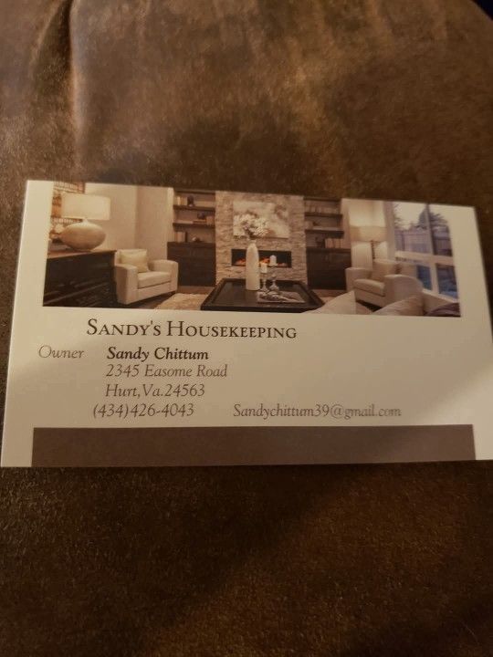 Sandys Housekeeping