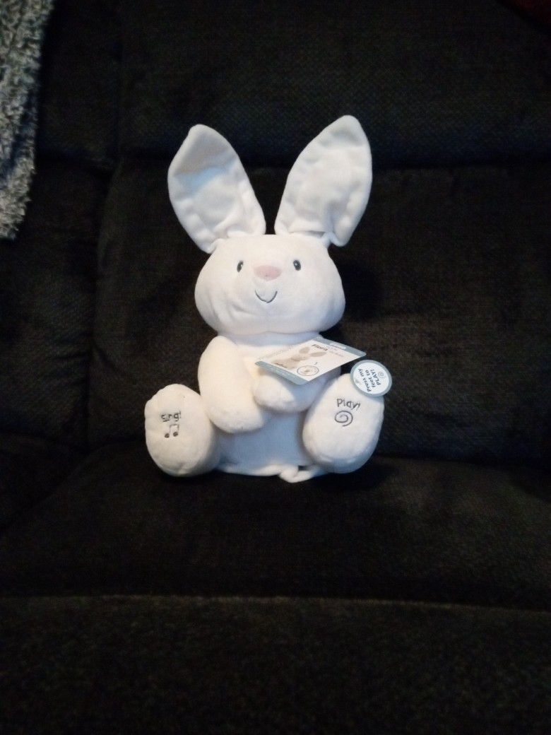 Baby Gund Sing And Play Flora The Bunny