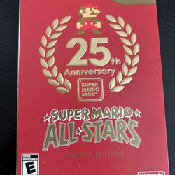 NEW Super Mario All-Stars - Limited Edition 25th Anniversary | Nintendo Wii (CIB) 