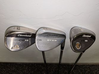 Cleveland Wedge Set (52°, 56°, 60°) - used
