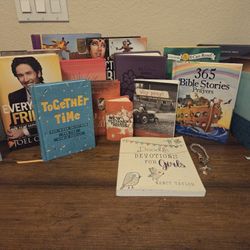 Collection Of Bibles, Journals, Prayer Books Kids Bible Stories