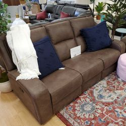 Sofa Loveseat With Recliners 1600.00