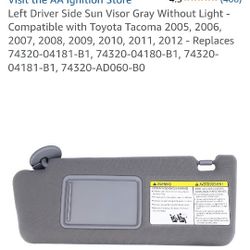 New LEFT Side SUN VISOR. See 👀 All Photos For Vehicle It Goes For . Cash And Pickup Only