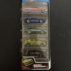 Hot Wheel Five Pack