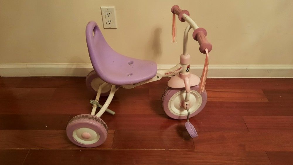 Radio Flyer Tricycle In Pink And Purple