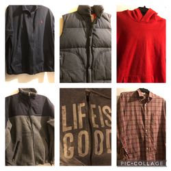 Jackets, Sweaters, Coat &  Shirts 