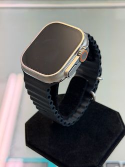 Apple Watch Ultra (GPS+LTE) 49mm Titanium Case Black Ocean Band