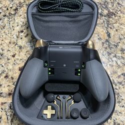 Xbox Elite Controller Series 1 With Gold Parts