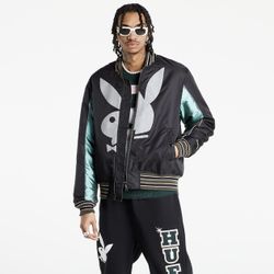 MENS HUF X PLAYBOY REVERSIBLE JACKET M
