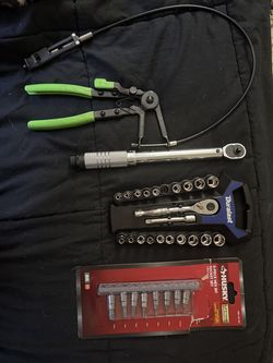 hose clamp pliers (ratcheting)